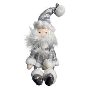 NWT JellyCat Snowflake Santa Plush Christmas Retired Stuffed Animal